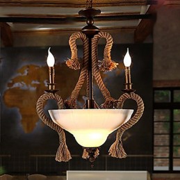 Chandelier Mini Style Modern Contemporary Metal