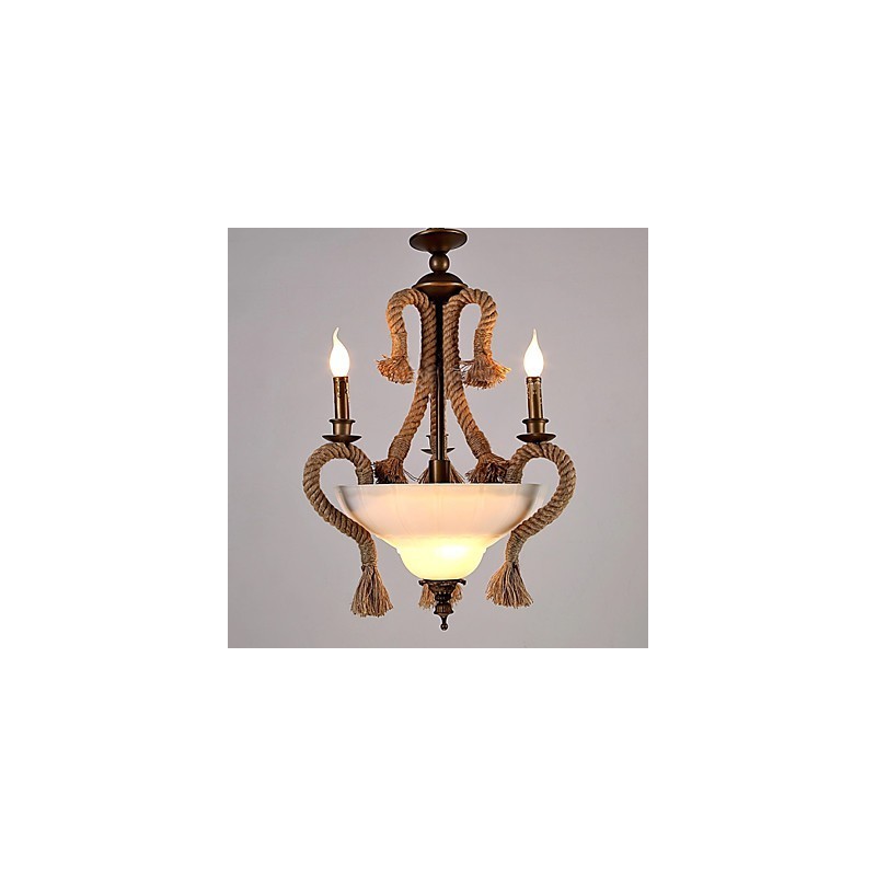 Chandelier Mini Style Modern Contemporary Metal