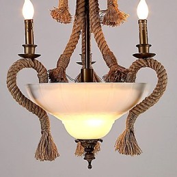 Chandelier Mini Style Modern Contemporary Metal