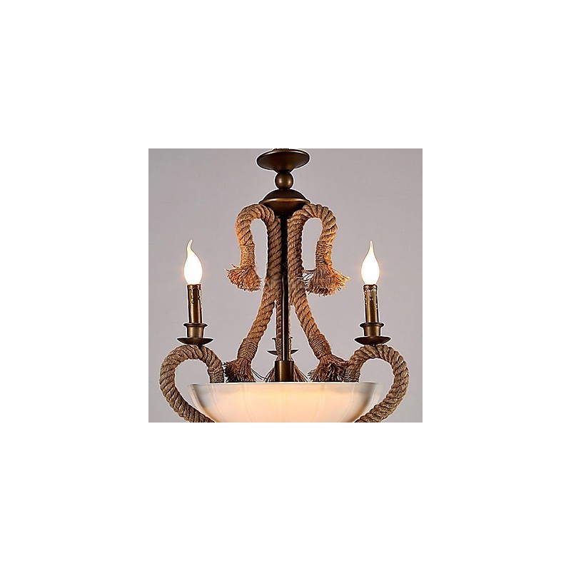 Chandelier Mini Style Modern Contemporary Metal