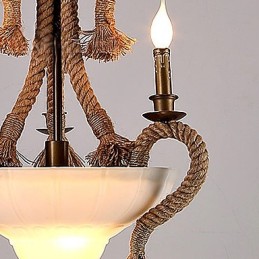 Chandelier Mini Style Modern Contemporary Metal