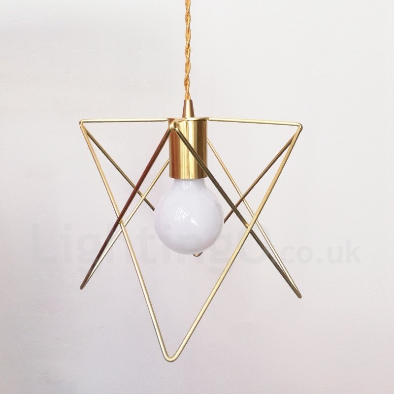 Modern Contemporary 1 Light Steel Pendant Light with Shade