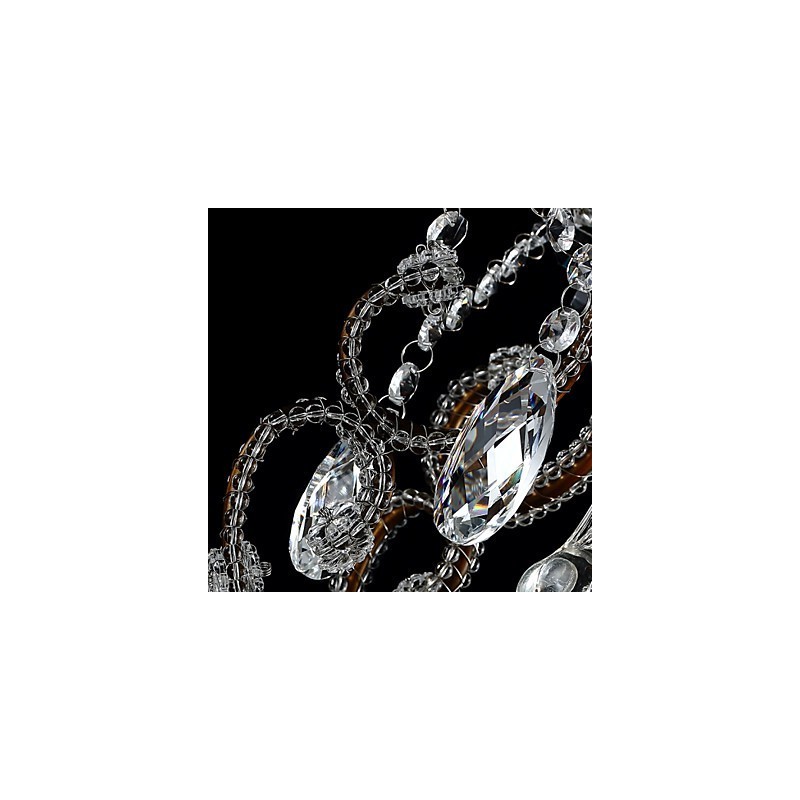 Modern Chandelier Design Vintage Chandelier Loft Crystal Light Fixture Lustre Hanging Lamp