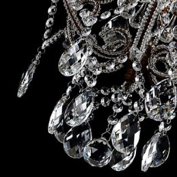 Modern Chandelier Design Vintage Chandelier Loft Crystal Light Fixture Lustre Hanging Lamp