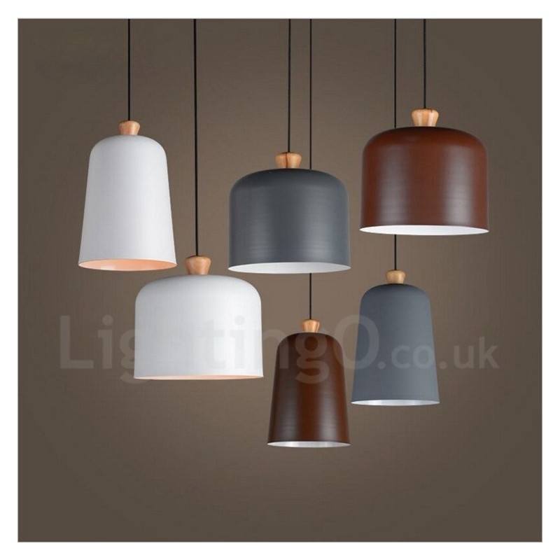 Modern Contemporary 1 Light Aluminum Alloy Pendant Light with Aluminum Alloy Shade