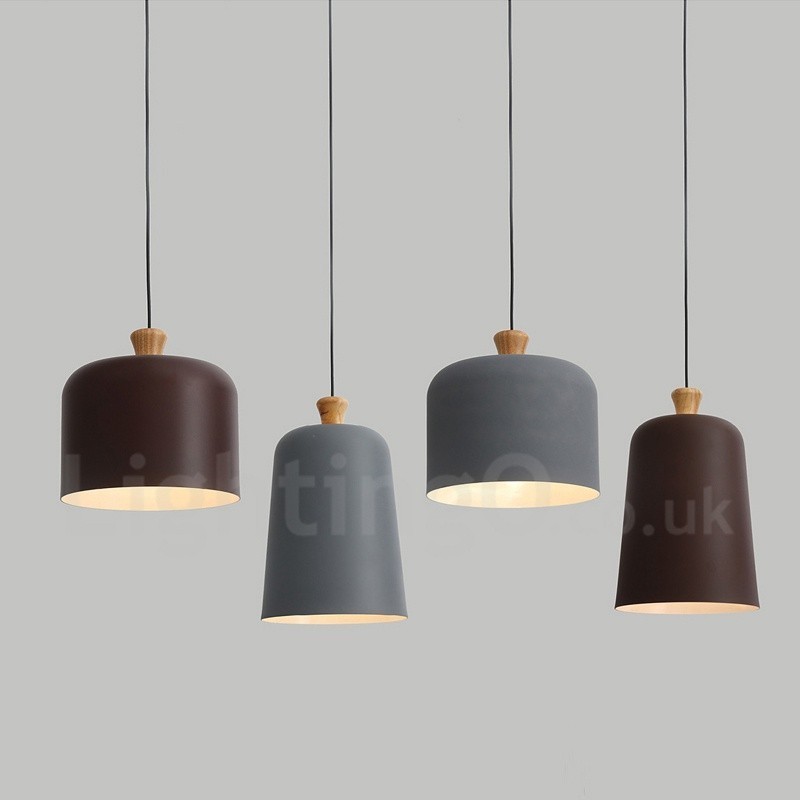 Modern Contemporary 1 Light Aluminum Alloy Pendant Light with Aluminum Alloy Shade