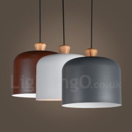 Modern Contemporary 1 Light Aluminum Alloy Pendant Light with Aluminum Alloy Shade