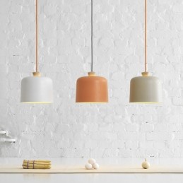 Modern Contemporary 1 Light Aluminum Alloy Pendant Light with Aluminum Alloy Shade