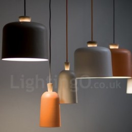 Modern Contemporary 1 Light Aluminum Alloy Pendant Light with Aluminum Alloy Shade