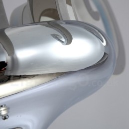 Dimmable Modern Contemporary 12 Light Steel Chandelier with Acrylic Shade