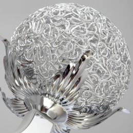 Dimmable Modern Contemporary 8 Light Steel Chandelier with Aluminum Alloy Shade