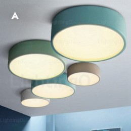 1 Light Nordic Ceiling Lights with Acrylic Shade