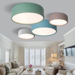 1 Light Nordic Ceiling Lights with Acrylic Shade