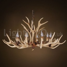 8 Light Country Rustic Nordic Modern Contemporary Chandelier