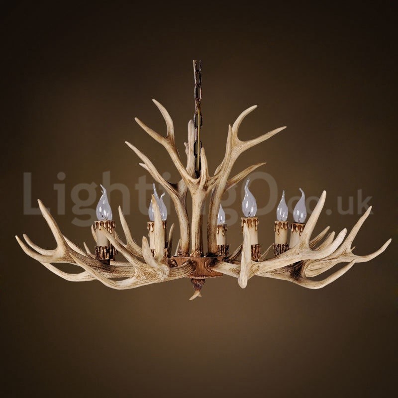 8 Light Country Rustic Nordic Modern Contemporary Chandelier