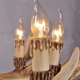 8 Light Country Rustic Nordic Modern Contemporary Chandelier