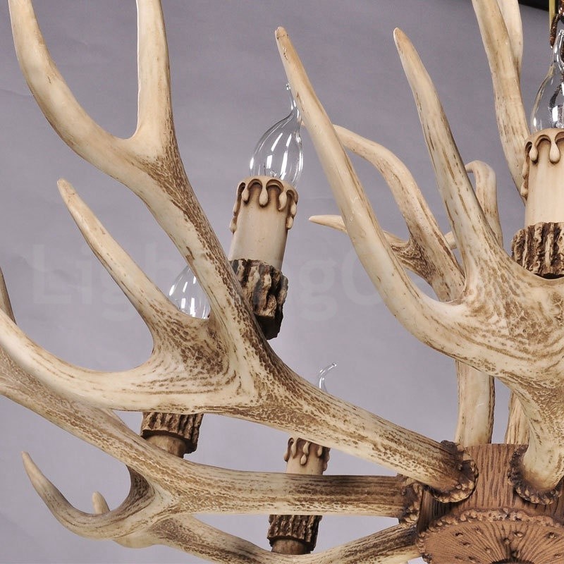 8 Light Country Rustic Nordic Modern Contemporary Chandelier