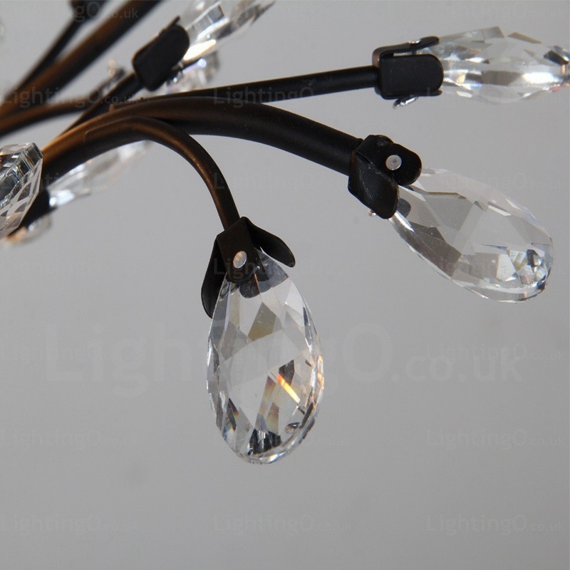 8 Light Country Rustic Chandelier