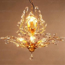 8 Light Country Rustic Chandelier