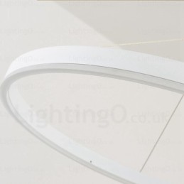 1 Light Modern Contemporary Pendant Light with Acrylic Shade