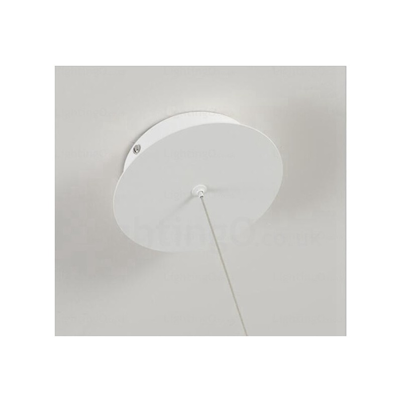 1 Light Modern Contemporary Pendant Light with Acrylic Shade