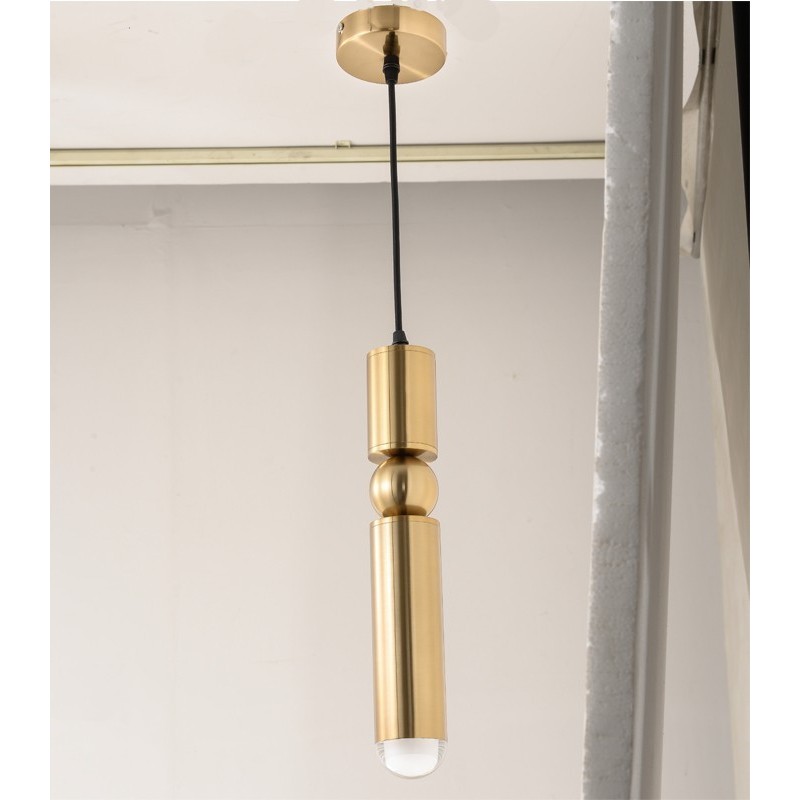 1 Light Modern Contemporary Pendant Light with Acrylic Shade