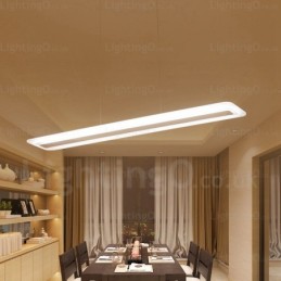 1 Light Modern Contemporary Pendant Light with Acrylic Shade