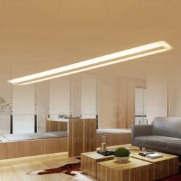 1 Light Modern Contemporary Pendant Light with Acrylic Shade