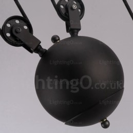 2 Light Modern Contemporary Pendant Light with Glass Shade