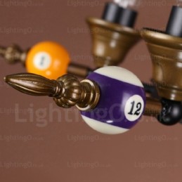 4 Light Country Rustic Vintage Retro Pendant Light