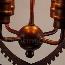 4 Light Vintage Retro Pendant Light