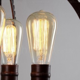 4 Light Vintage Retro Pendant Light