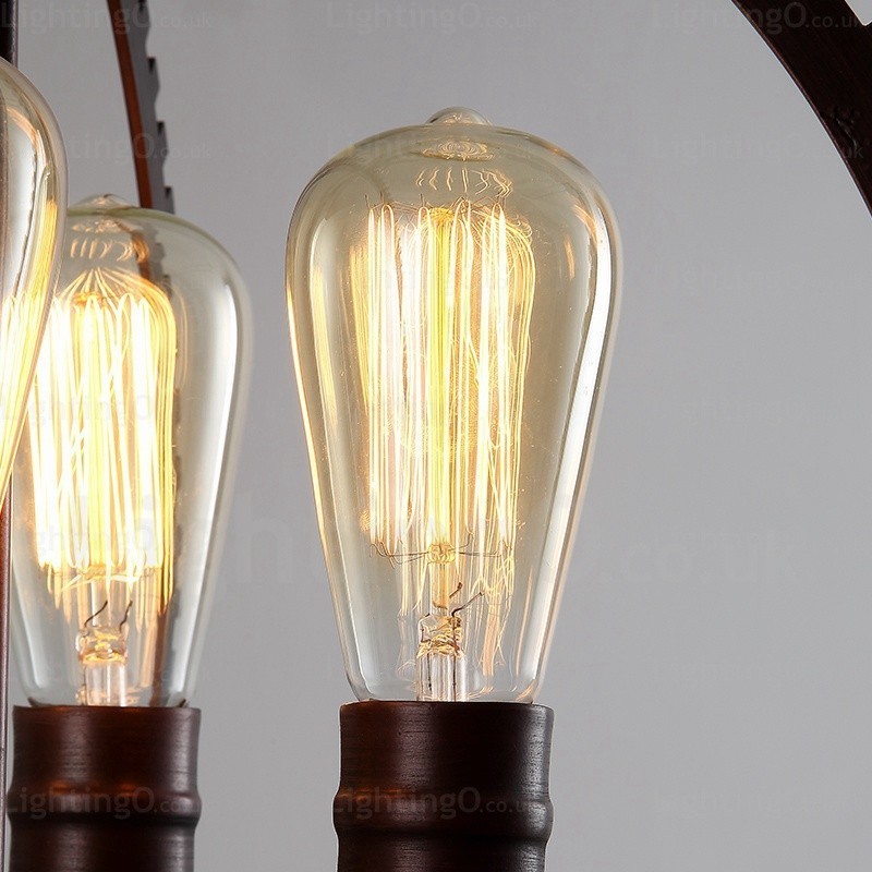4 Light Vintage Retro Pendant Light