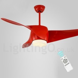 52" European Style Modern Contemporary Fashion Ceiling Fan
