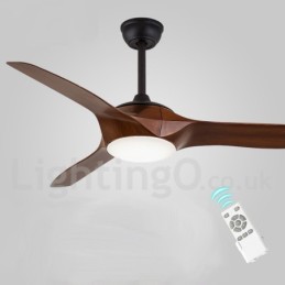 52" European Style Modern Contemporary Fashion Ceiling Fan