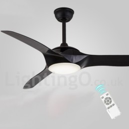 52" European Style Modern Contemporary Fashion Ceiling Fan