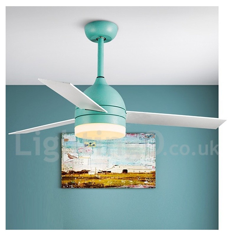 42" 48" Nordic Vintage Modern Contemporary Ceiling Fan