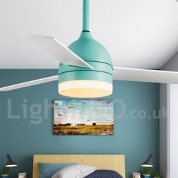 42" 48" Nordic Vintage Modern Contemporary Ceiling Fan