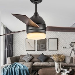 42" 48" Nordic Vintage Modern Contemporary Ceiling Fan