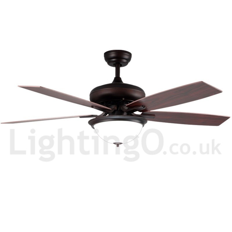 52" Country Retro Rustic Lodge Vintage Ceiling Fan