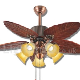 48" Country Retro Rustic Lodge Vintage Ceiling Fan