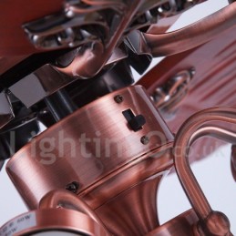 48" Country Retro Rustic Lodge Vintage Ceiling Fan