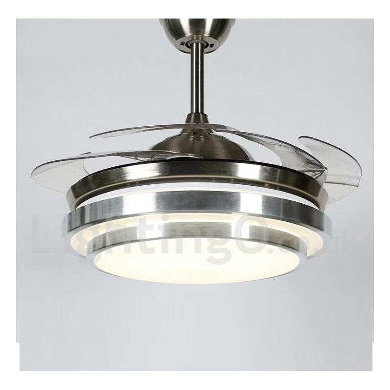 36" European Style Modern Contemporary Ceiling Fan