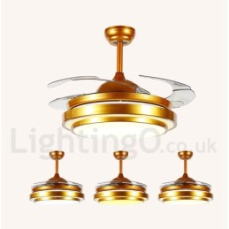 36" European Style Modern Contemporary Ceiling Fan