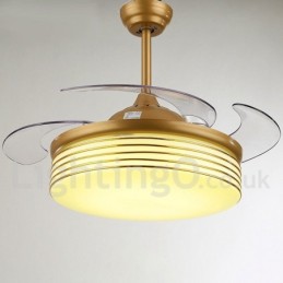 36" European Style Modern Contemporary Ceiling Fan