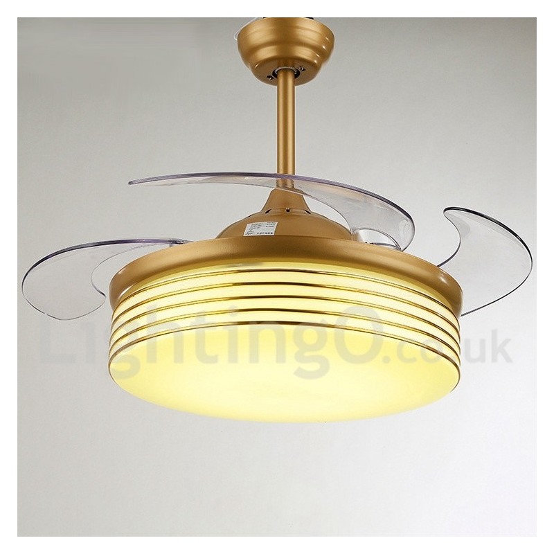 36" European Style Modern Contemporary Ceiling Fan