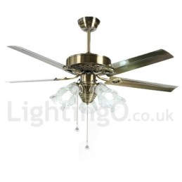 52" European Style Vintage Ceiling Fan