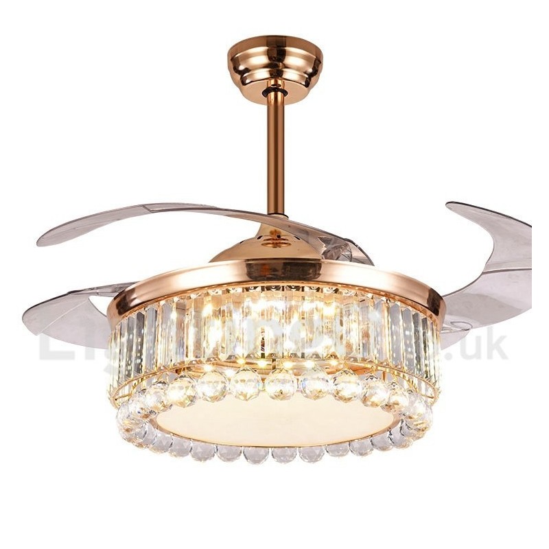 42" European Style Modern Contemporary Ceiling Fan