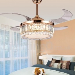 42" European Style Modern Contemporary Ceiling Fan