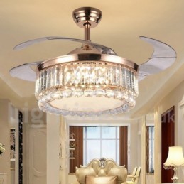 42" European Style Modern Contemporary Ceiling Fan